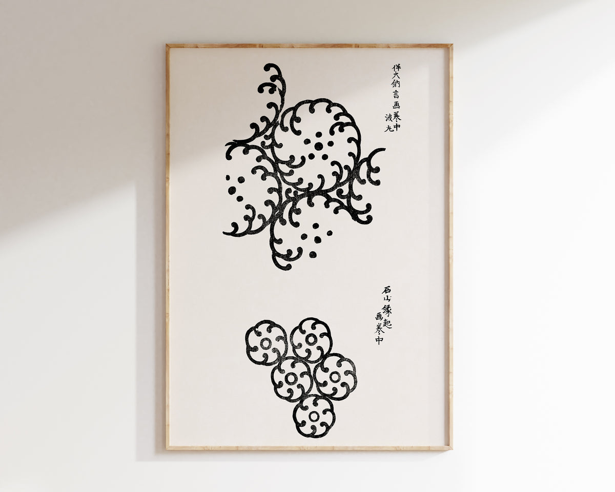 Japanese Woodblock Print by Taguchi Tomoki, Vintage Minimalistic Art Reproduction, Vintage Japandi Wall Art, Oriental Japan Patterns